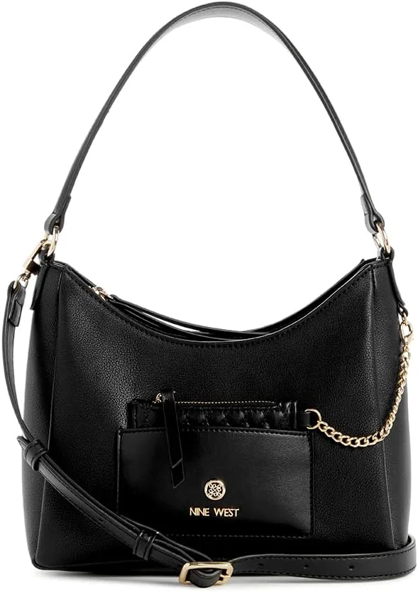 کیف دوشی ناین وست مدل MAVERICK با زیپ بالایی - مشکی