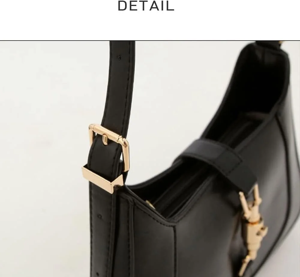 کیف دوشی زنانه، کیف های طراح چرم مصنوعی ضد آب، کیف دستی زیر بغل، کیف دستی کلاسیک زنانه قابل تنظیم