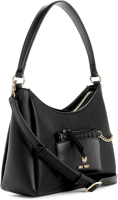 کیف دوشی ناین وست مدل MAVERICK با زیپ بالایی - مشکی