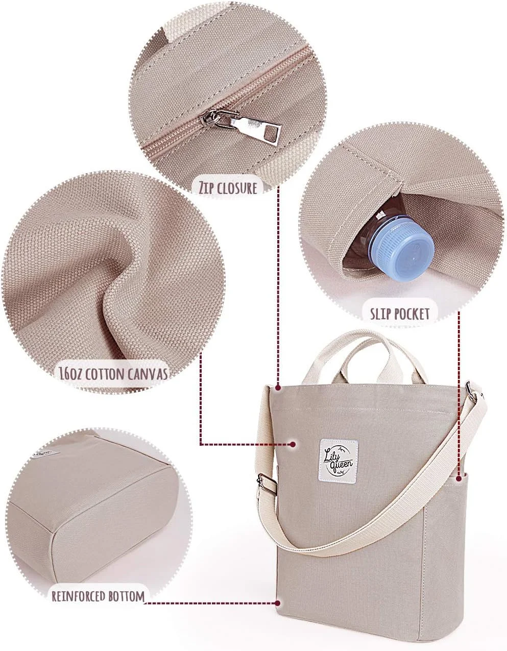 کیف دستی زنانه لیلی کویین (تک عددی)