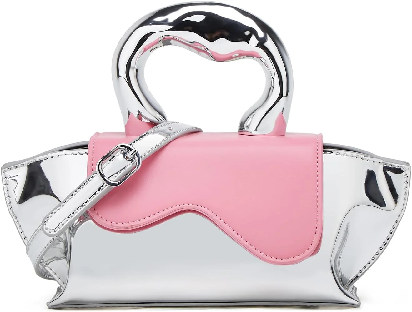 کیف نقره‌ای کوچک، کیف دوشی، کیف دستی زنانه، کیف مدل هاوبو، کیف شانه‌ای، کیف بزرگ زنانه 2024