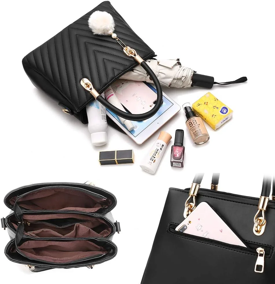 کیف دستی زنانه آی هینر مدل Signature Satchel Tote کیف دستی زنانه آی هینر مدل Signature Satchel Tote