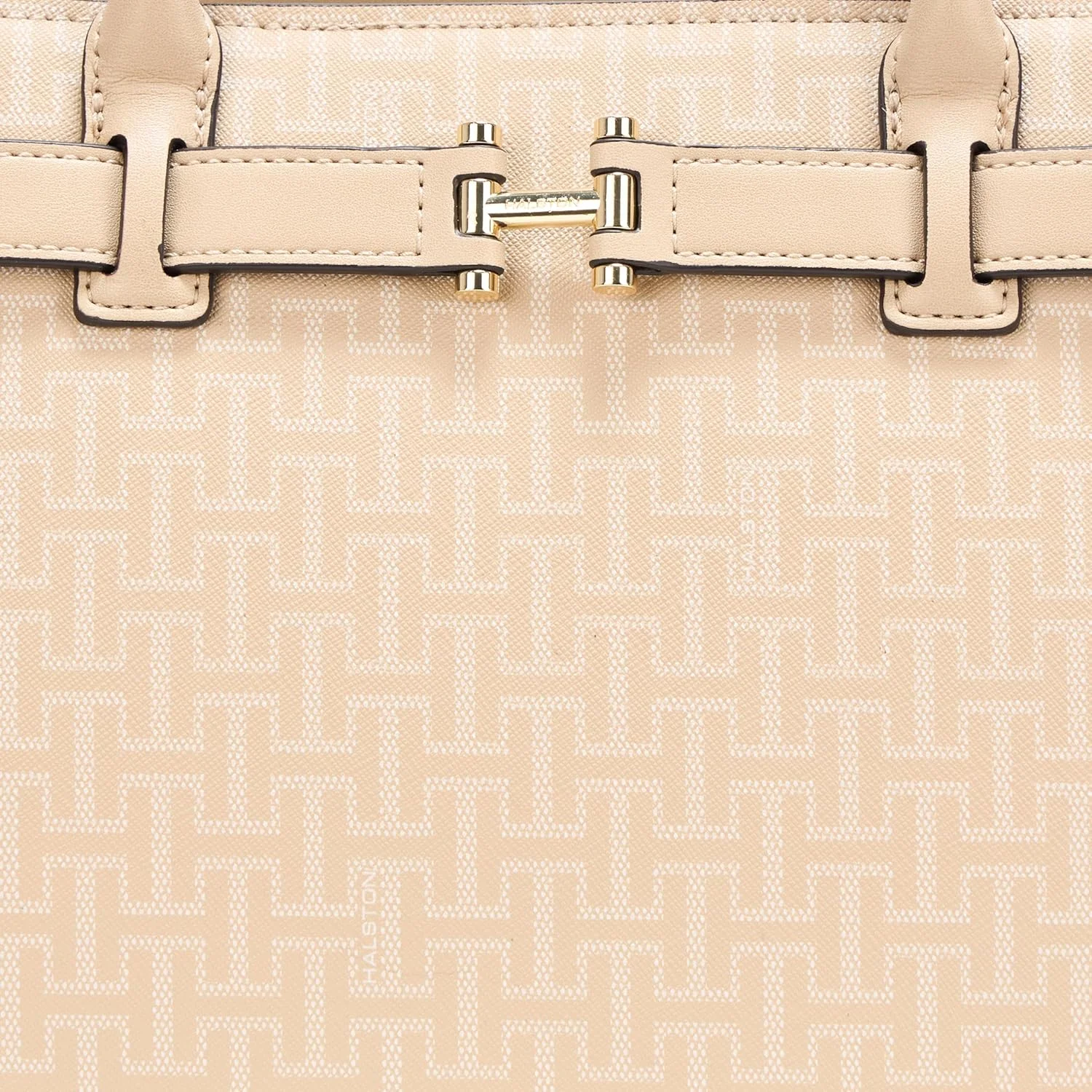 کیف دستی زنانه هالستون مدل جری با لوگوی امضا و زیپ