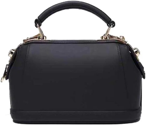 کیف دستی کوچک زنانه گالف دیلز، مدل جعبه ای مستطیلی، رنگ ثابت، از جنس سیلیکون - مشکی