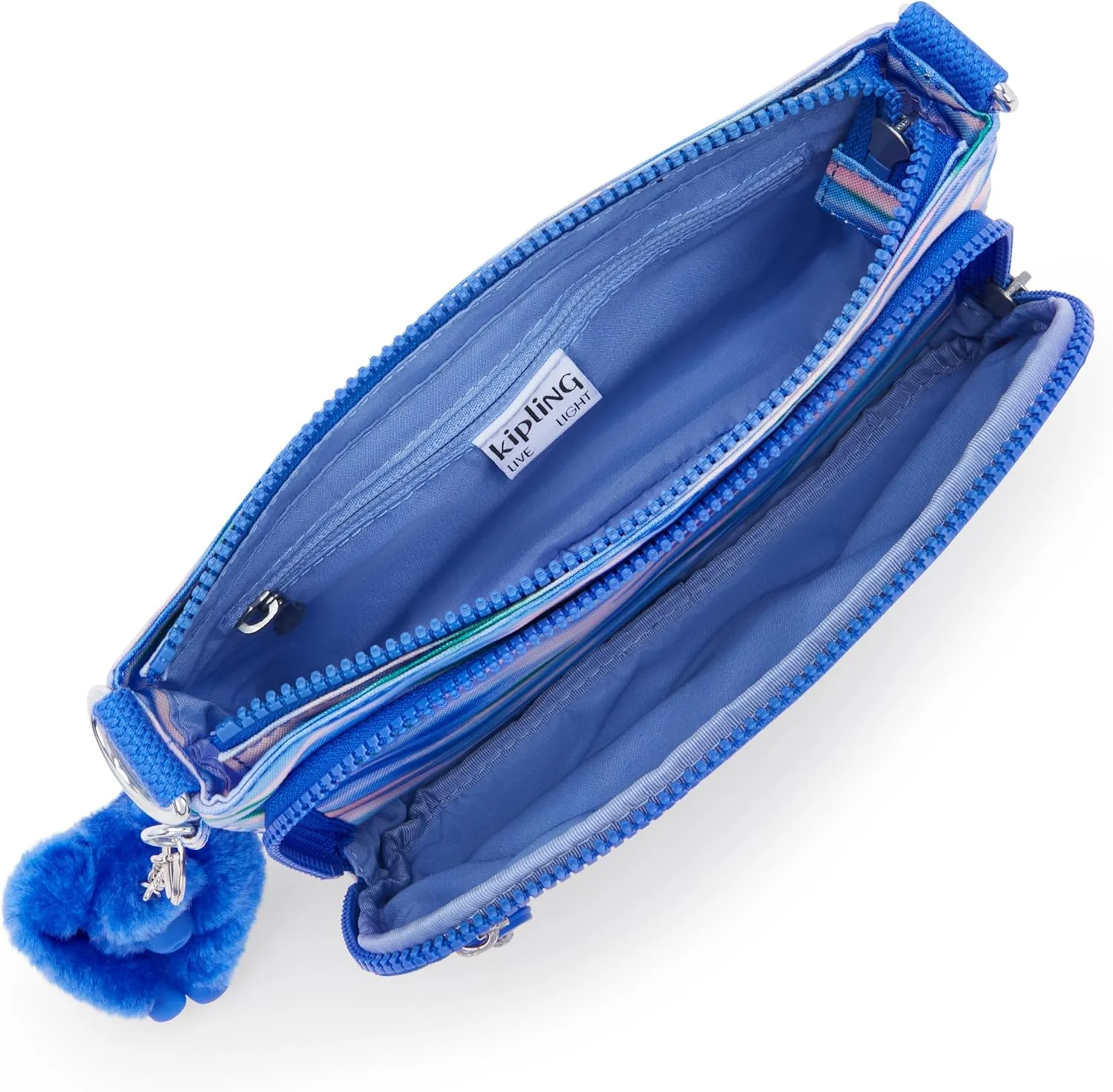 کیپینگ کیف دوشی زنانه مدل Milos Up با بند جداشدنی آبی کمرنگ کوچک I6603-TX9 کیپینگ کیف دوشی زنانه مدل Milos Up با بند جداشدنی آبی کمرنگ کوچک I6603-TX9