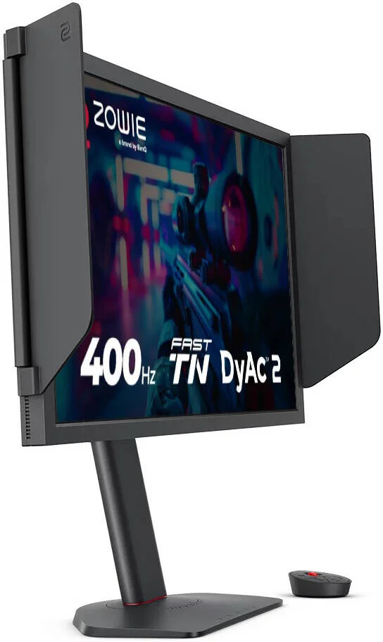 مانیتور گیمینگ BenQ Zowie XL2566X+، نمایشگر 24 اینچی TN، رزولوشن FHD، نرخ نوسازی تا 400 هرتز، فناوری DyAc 2، Black eQualizer، Color Vibrance، S Switch، محافظ صفحه، مشکی | XL2566X+ مانیتور گیمینگ BenQ Zowie XL2566X+، نمایشگر 24 اینچی TN، رزولوشن FHD، نرخ نوسازی تا 400 هرتز، فناوری DyAc 2، Black eQualizer، Color Vibrance، S Switch، محافظ صفحه، مشکی | XL2566X+