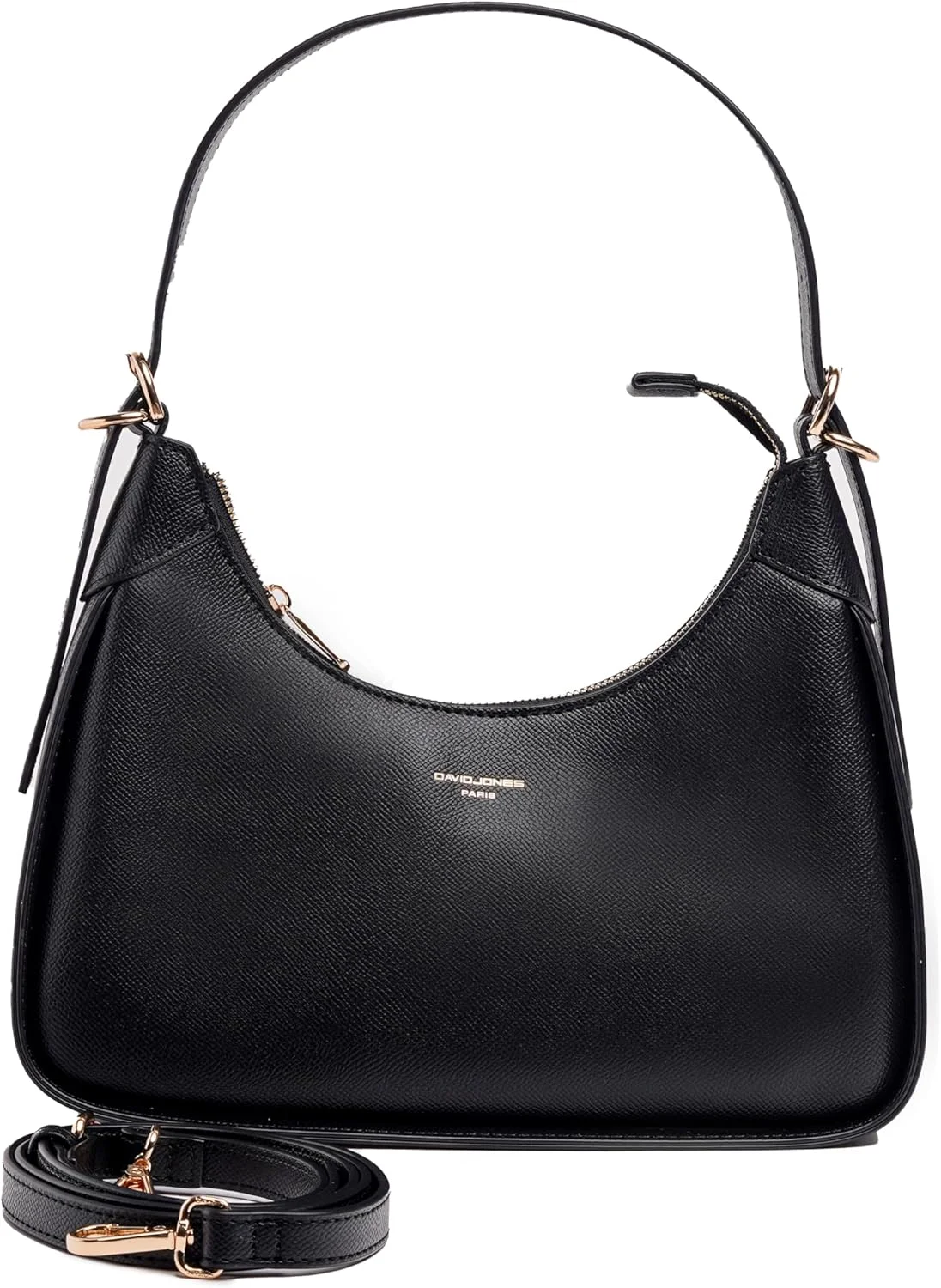 کیف رودوشی و دوشی دیوید جونز با طراحی ظریف - کیف مدل Hobo با جلد سخت مدل cm6930A - کیف دوشی زنانه، مناسب استفاده روزمره و رسمی