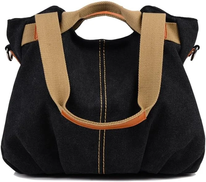 کیف دستی زنانه مدل Hobo Canvas Vintage، کیف روزمره، کیف خرید دستی