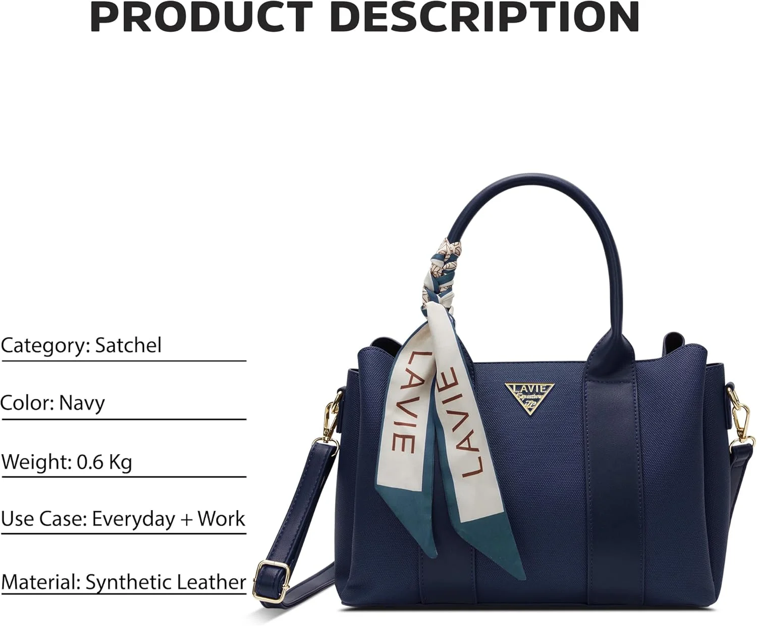 کیف دستی زنانه لاوی سیگنیچر مدل Tacoma 3C | کیف دستی مناسب کار | کیف زنانه | کیف شانه ای شیک | هدیه برای خانم ها