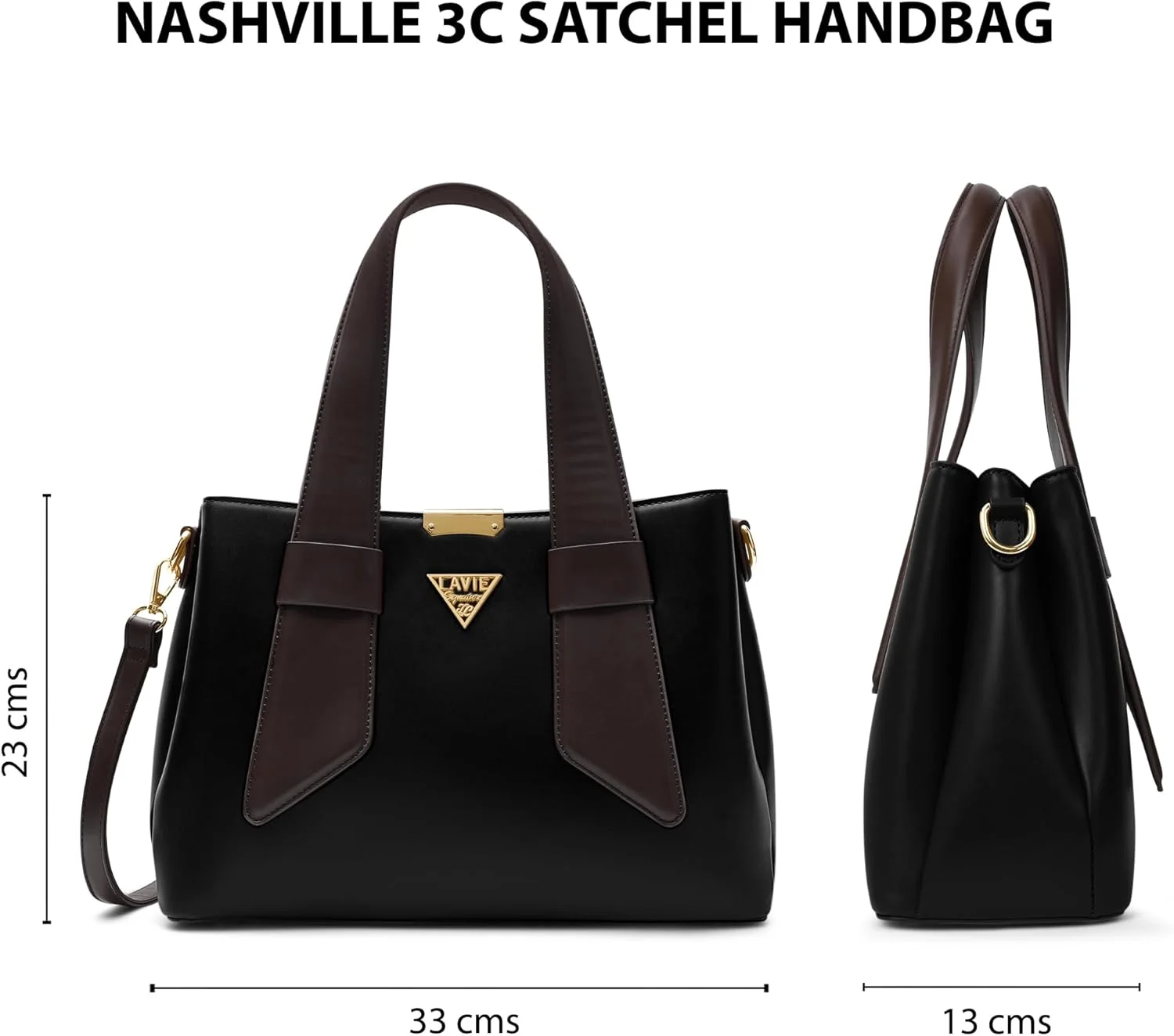 کیف دستی زنانه لاوی سیگنیچر مدل Nashville 3C | کیف دستی برای کار | کیف زنانه | کیف شانه ای شیک | هدیه برای زنان