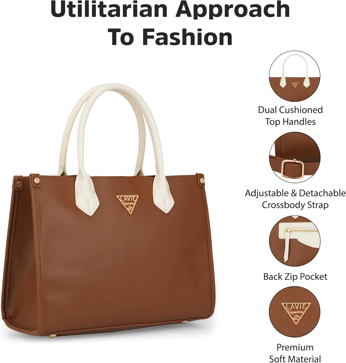 کیف دستی زنانه لاوی سیگنیچر مدل LS Lancaster 3C | کیف دستی مناسب کار | کیف زنانه | کیف شیک دوشی | هدیه برای خانم ها