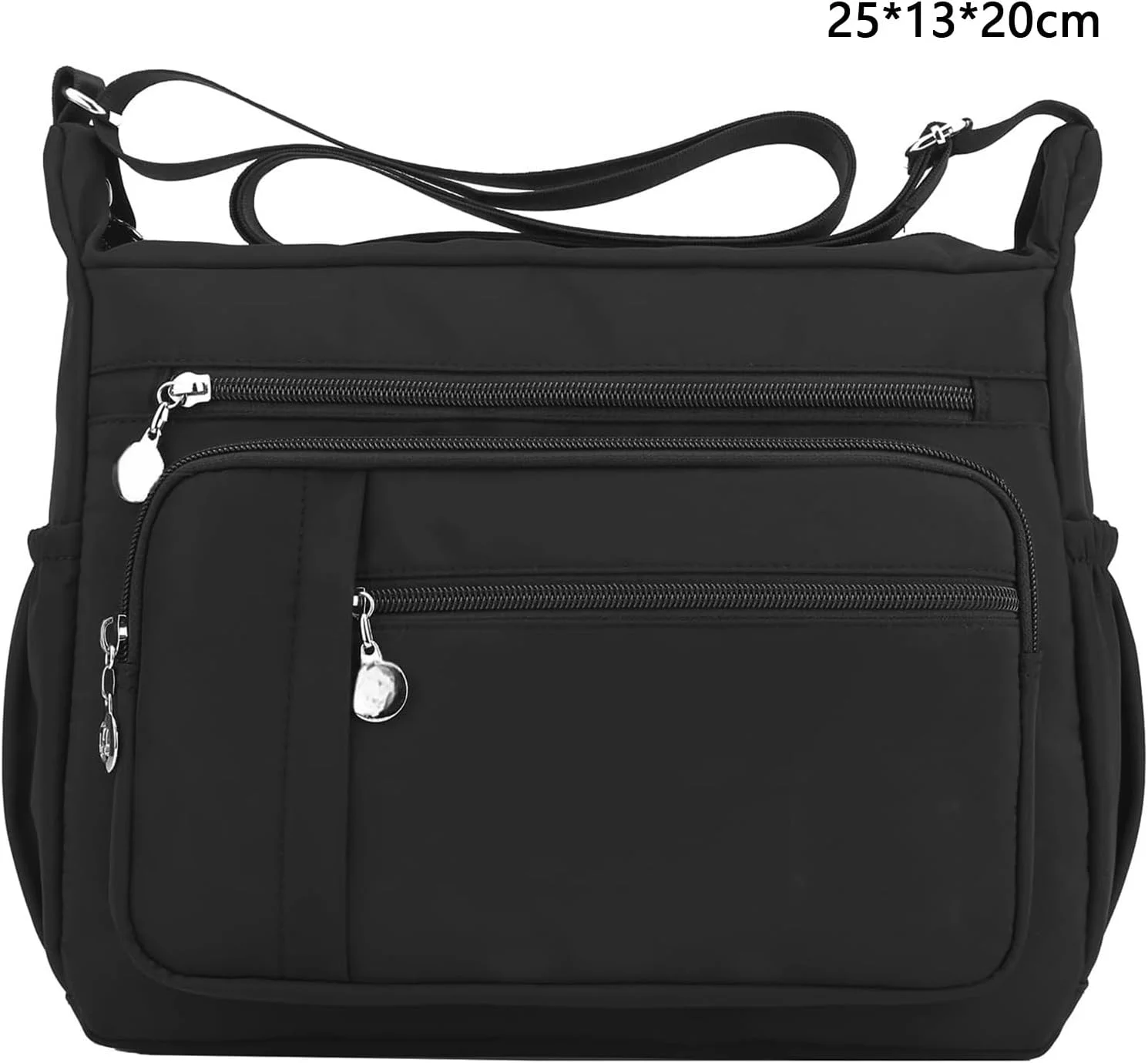 کیف دستی زنانه دوشی فروشگاه وایت شاپ، جادار با جیب های متعدد، کیف کراس بادی زنانه، کیف دستی مد روز با دسته بالایی