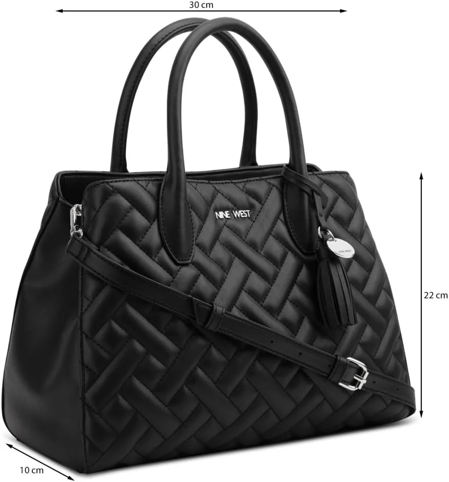 کیف دستی زنانه ناین وست مدل مورین، کیف بزرگ مشکی، کیف دوشی، کیف پول، کیف دستی، کیف ترند، کیف شانه ای، مناسب مهمانی شب، عروسی، جشن، مناسبت های خاص