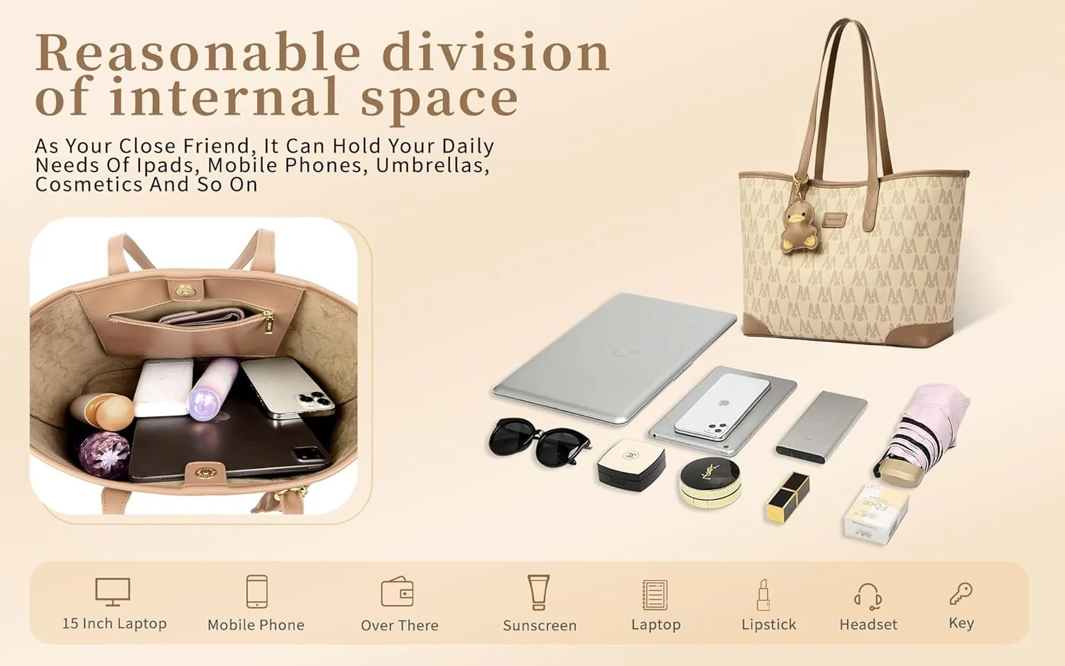 کیف دستی بزرگ زنانه از جنس چرم مصنوعی ضدآب، کیف دوشی، کیف کار و مسافرتی، کیف دستی بزرگ مد روز با دسته بالا، مناسب برای خرید و رفت و آمد