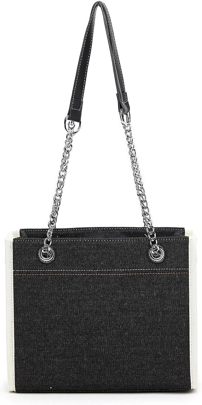 کیف دوشی جین زنانه آر اند بی مدل 325-1339QB076-3