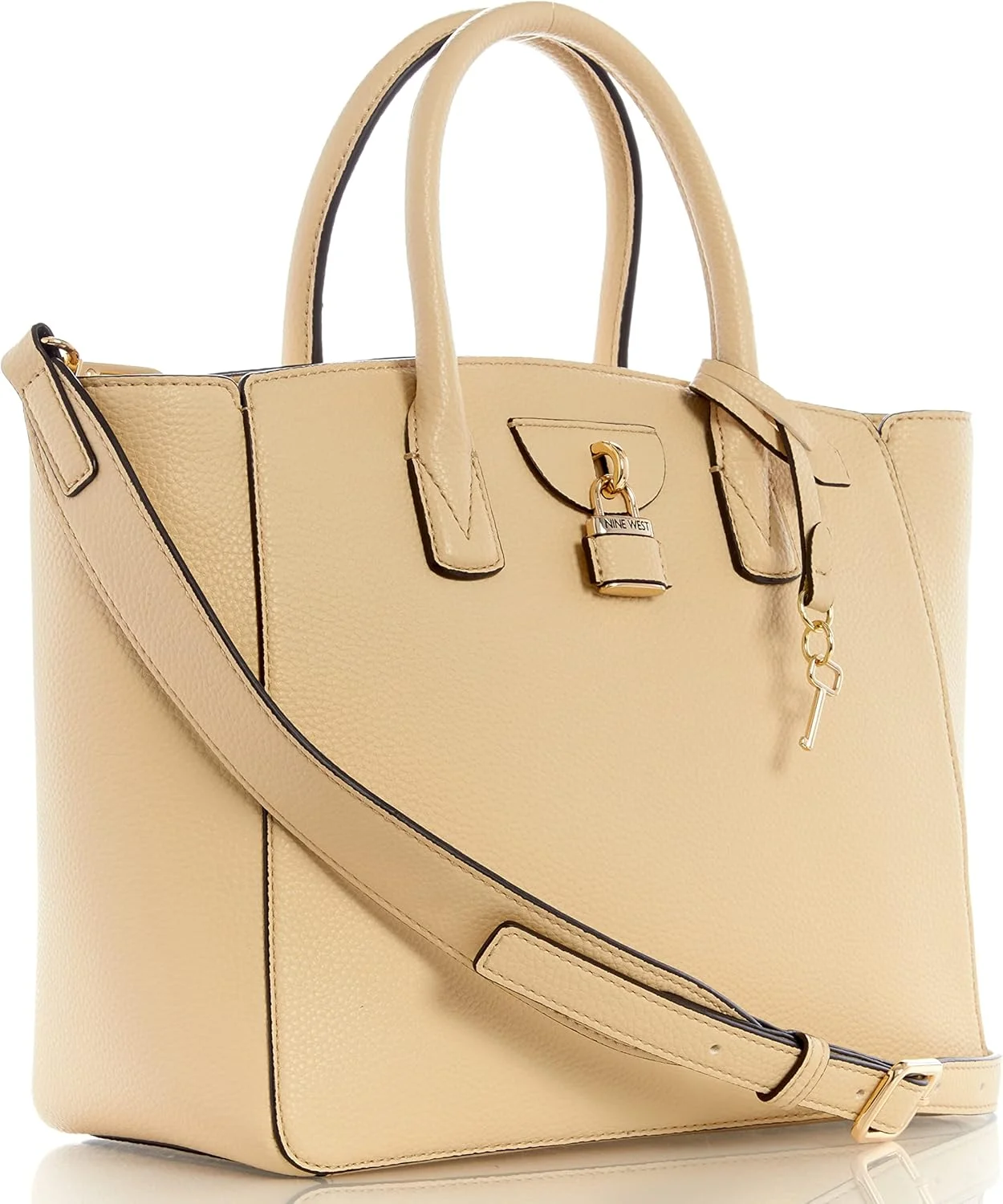 کیف دستی کوچک زنانه ناین وست مدل NGV130876 Shirin با بست زیپی