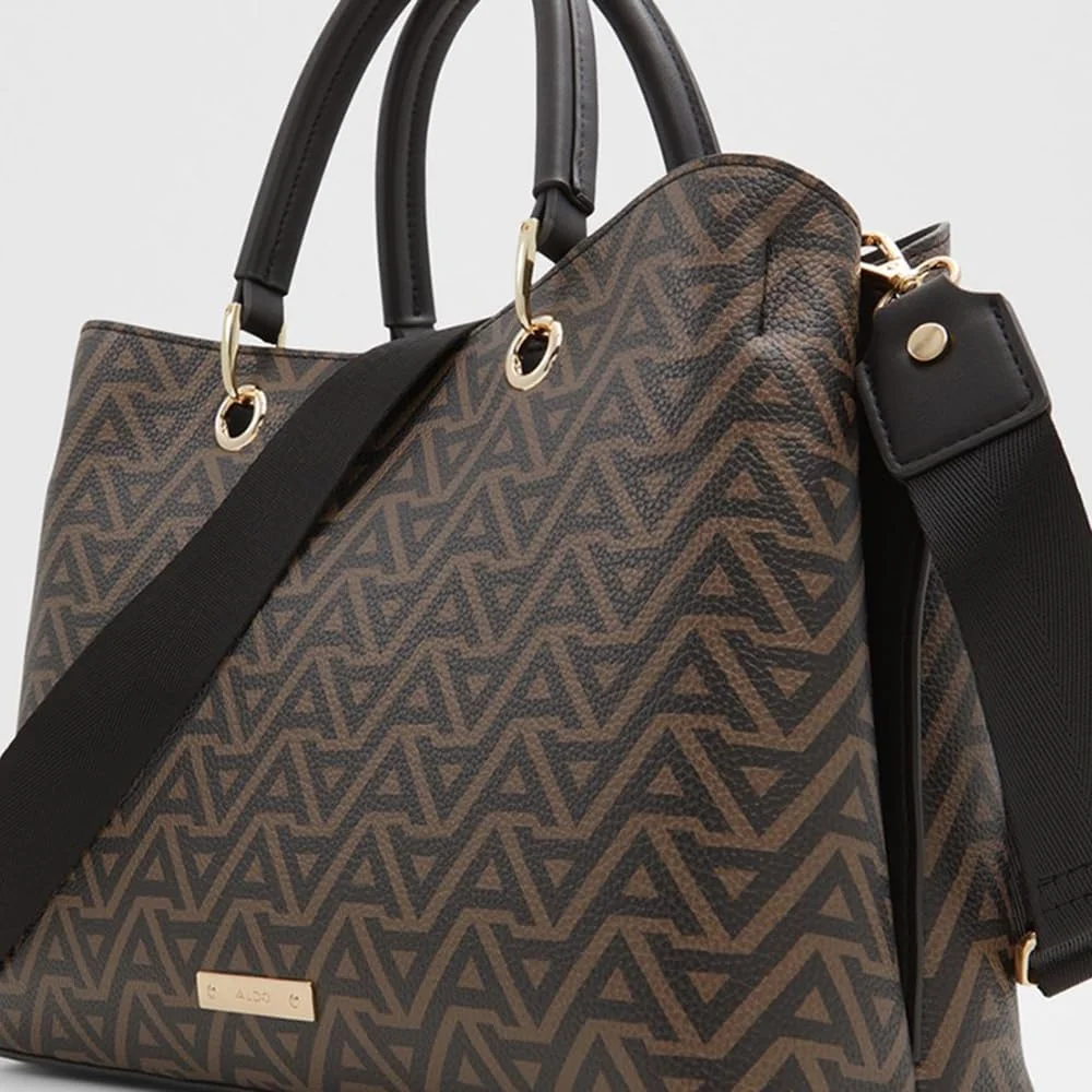 کیف دستی زنانه آلدو مدل Eile قهوه ای چند رنگ کیف دستی زنانه آلدو مدل Eile قهوه ای چند رنگ