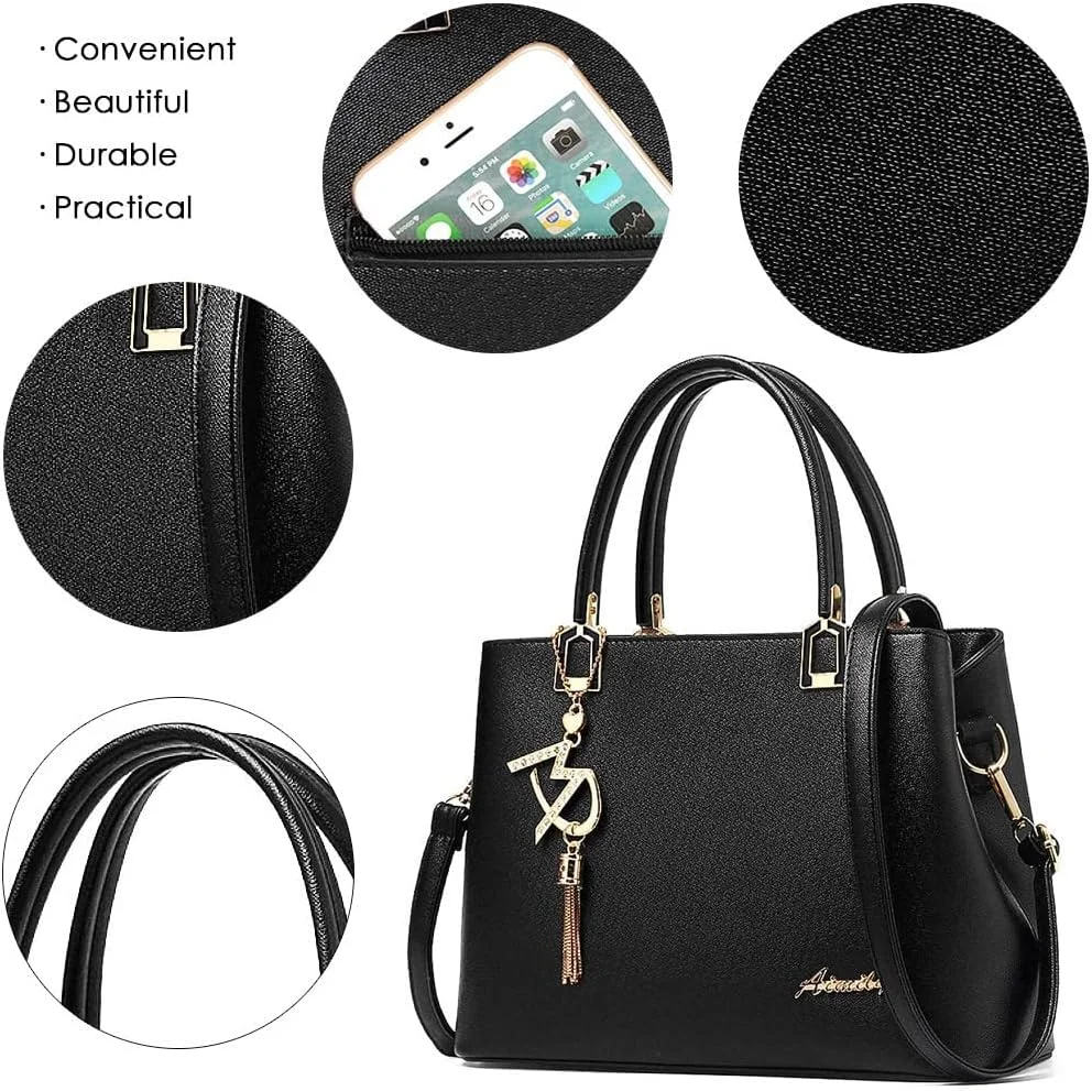 کیف دستی و کیف شانه ای زنانه، کیف دستی زنانه با دسته بالایی