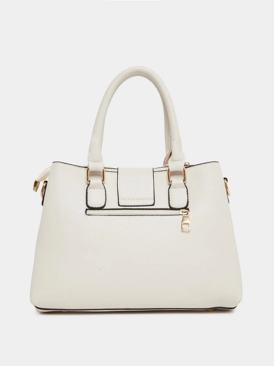 کیف دستی زنانه استایلی مدل Tritone با جزئیات پاپیونی - چند رنگ