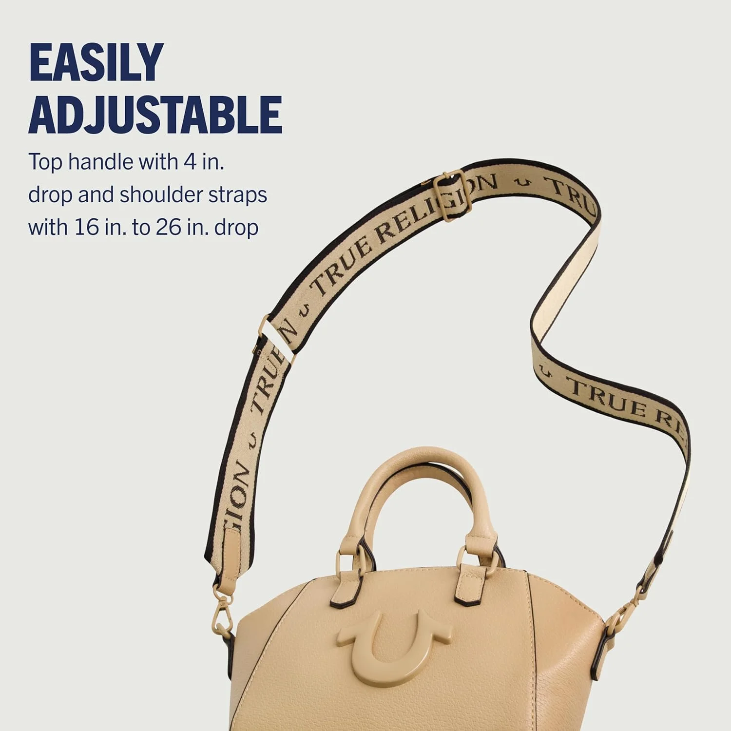 کیف دستی زنانه ترو ریلیجن، کیف کوچک دوشی با بند شانه ای قابل تنظیم و جدا شدن کیف دستی زنانه ترو ریلیجن، کیف کوچک دوشی با بند شانه ای قابل تنظیم و جدا شدن