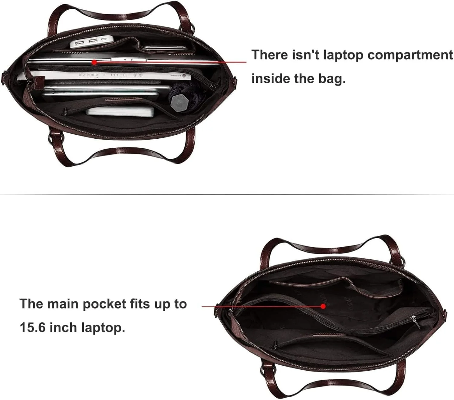 کیف دستی چرمی زنانه S-ZONE، کیف بزرگ جادار مناسب کار روزانه، کیف دوشی کیف دستی چرمی زنانه S-ZONE، کیف بزرگ جادار مناسب کار روزانه، کیف دوشی