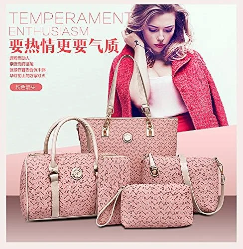 ست کیف دستی کلاسیک ۵ تکه - چند رنگ ست کیف دستی کلاسیک ۵ تکه - چند رنگ