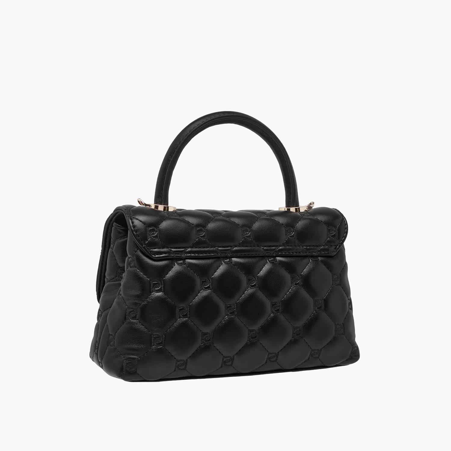 کیف دستی زنانه پاپریکا مدل ساتچل با طرح لوزیدوزی، بند جداشدنی و بستهشدن با دکمه مشکی، سایز One Size کیف دستی زنانه پاپریکا مدل ساتچل با طرح لوزیدوزی، بند جداشدنی و بستهشدن با دکمه مشکی، سایز One Size