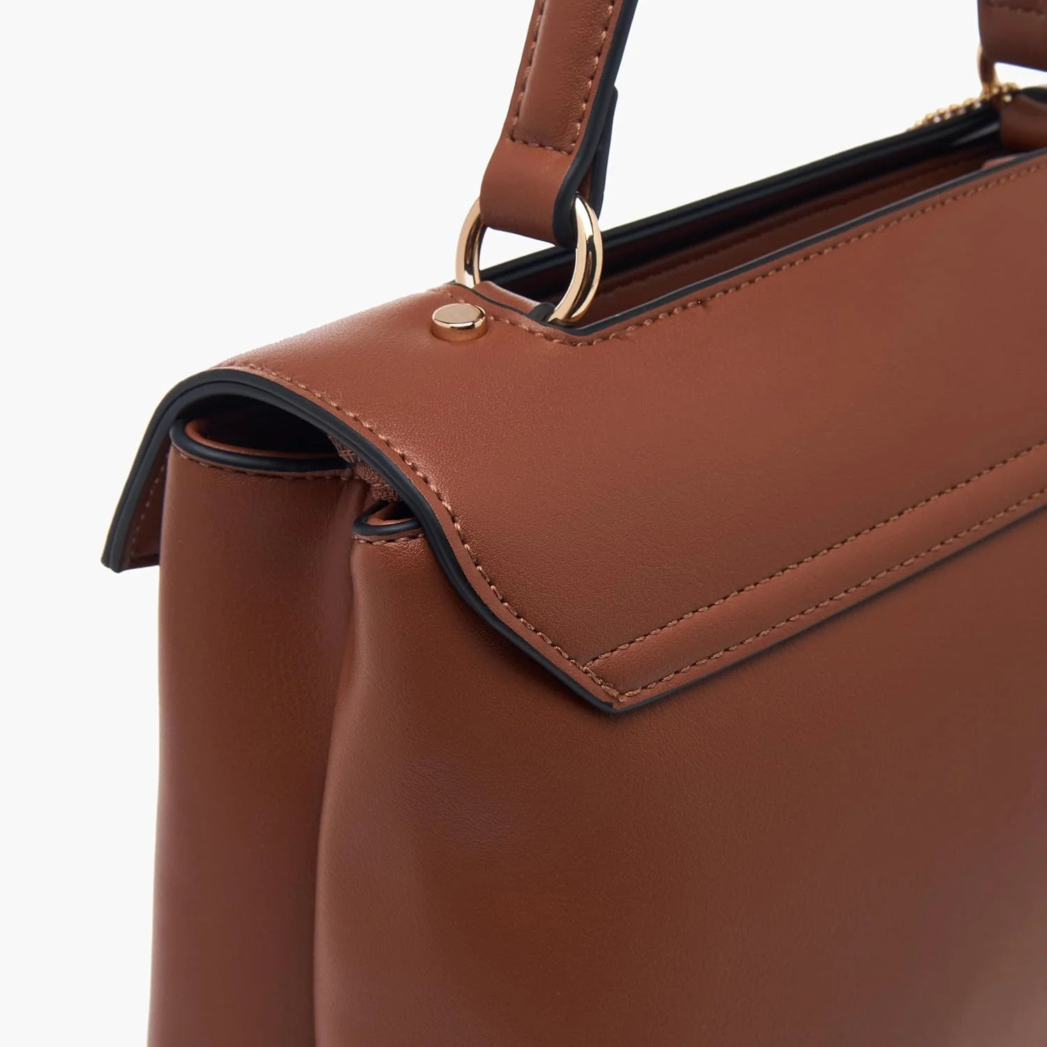 کیف دستی زنانه پاپريكا با طرح مونوگرام، دسته حمل و درب تاشو - رنگ قهوه ای روشن، تک سایز کیف دستی زنانه پاپريكا با طرح مونوگرام، دسته حمل و درب تاشو - رنگ قهوه ای روشن، تک سایز