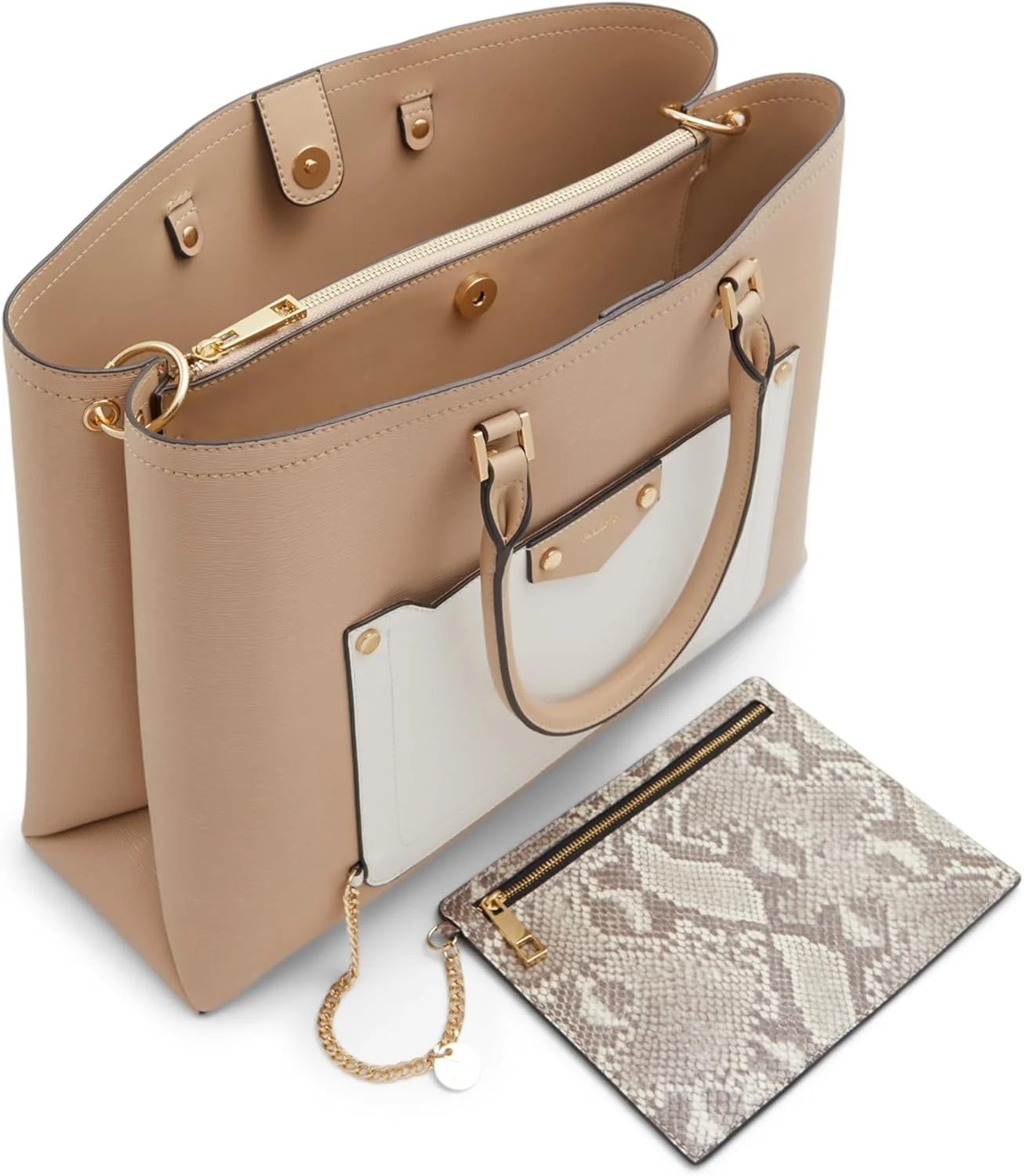 کیف دستی زنانه آلدو مدل کریستین، رنگ بژ کیف دستی زنانه آلدو مدل کریستین، رنگ بژ