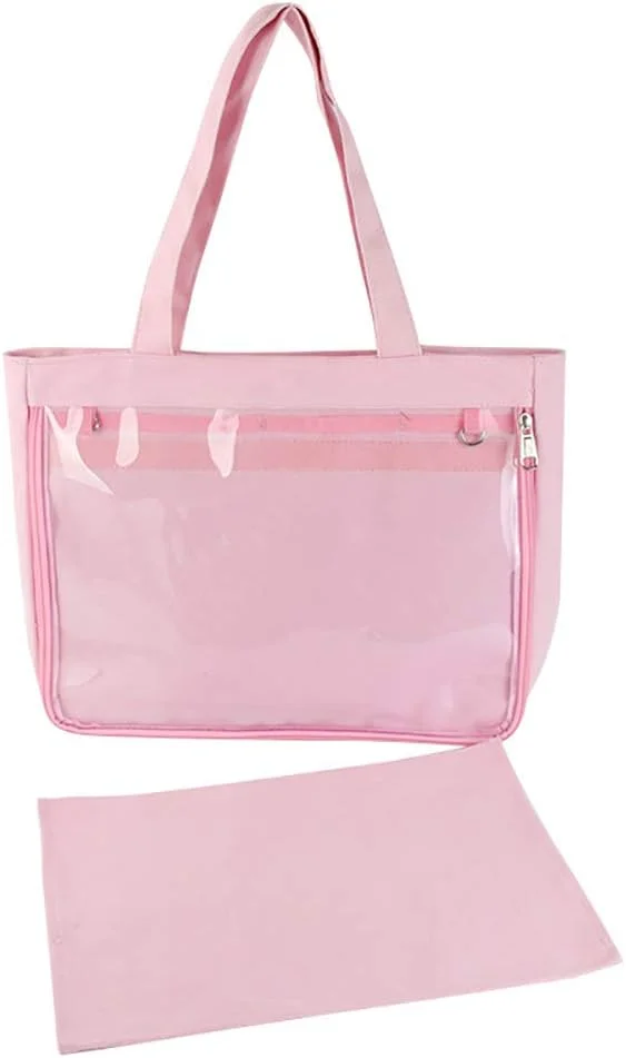 کیف دستی بزرگ AlwaySky Ita با پنجره شفاف برای سنجاق سینه، کیف دوشی، کیف دستی، کیف DIY، کیف بزرگ کیف دستی بزرگ AlwaySky Ita با پنجره شفاف برای سنجاق سینه، کیف دوشی، کیف دستی، کیف DIY، کیف بزرگ