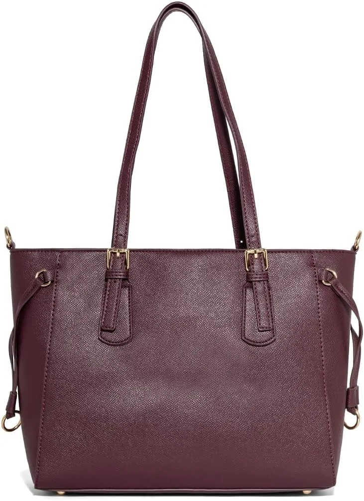 کیف دستی زنانه کولت AMICA با آویز طلایی، رنگ قرمز آلویی