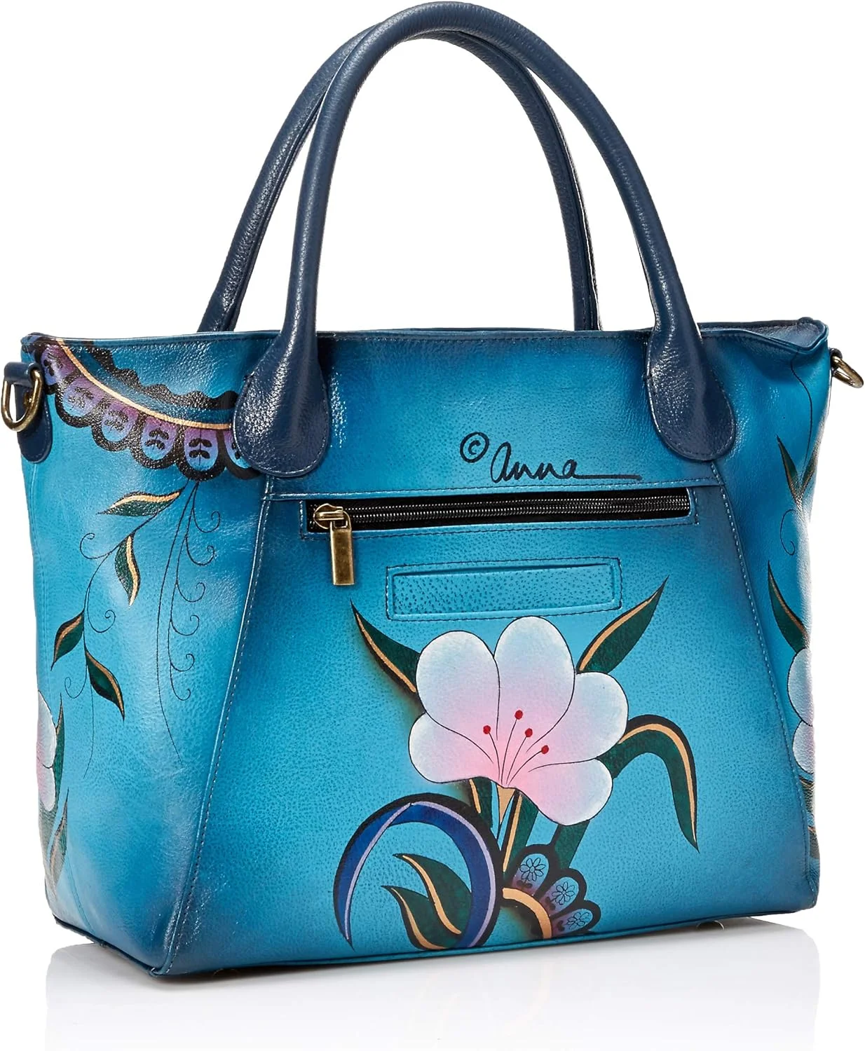 کیف دستی چرمی زنانه طرح دار آنا بای آنوشکا