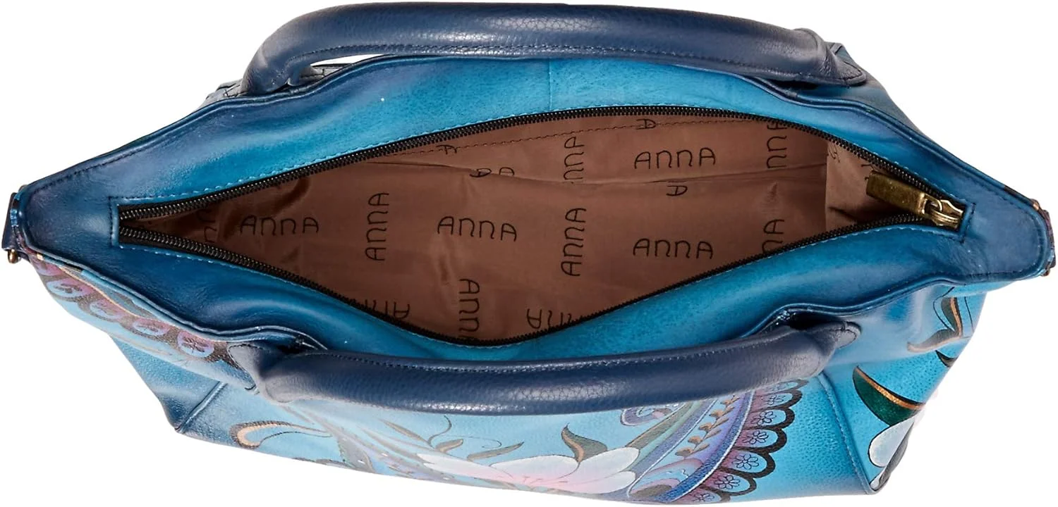 کیف دستی چرمی زنانه طرح دار آنا بای آنوشکا