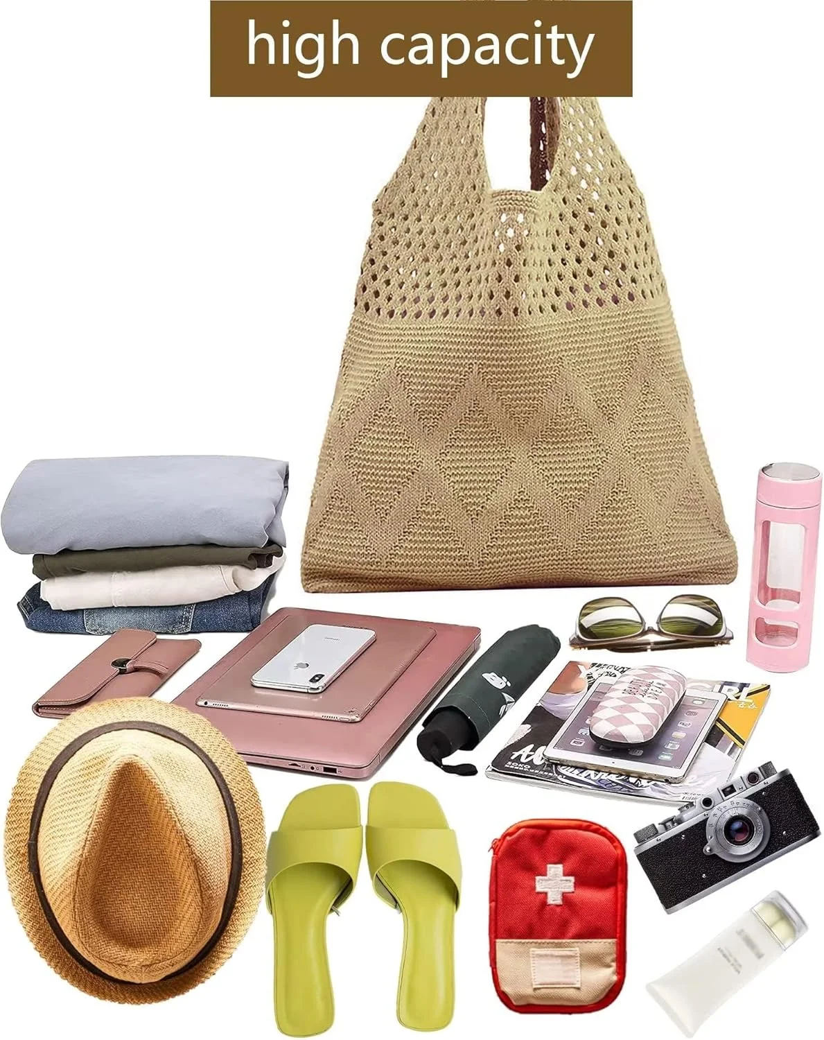 کیف دوشی زنانه آزونه - کیف حصیری ساحلی، کیف بافتنی زیر بغل، کیف دستی بزرگ خرید با بند کیف دوشی زنانه آزونه - کیف حصیری ساحلی، کیف بافتنی زیر بغل، کیف دستی بزرگ خرید با بند