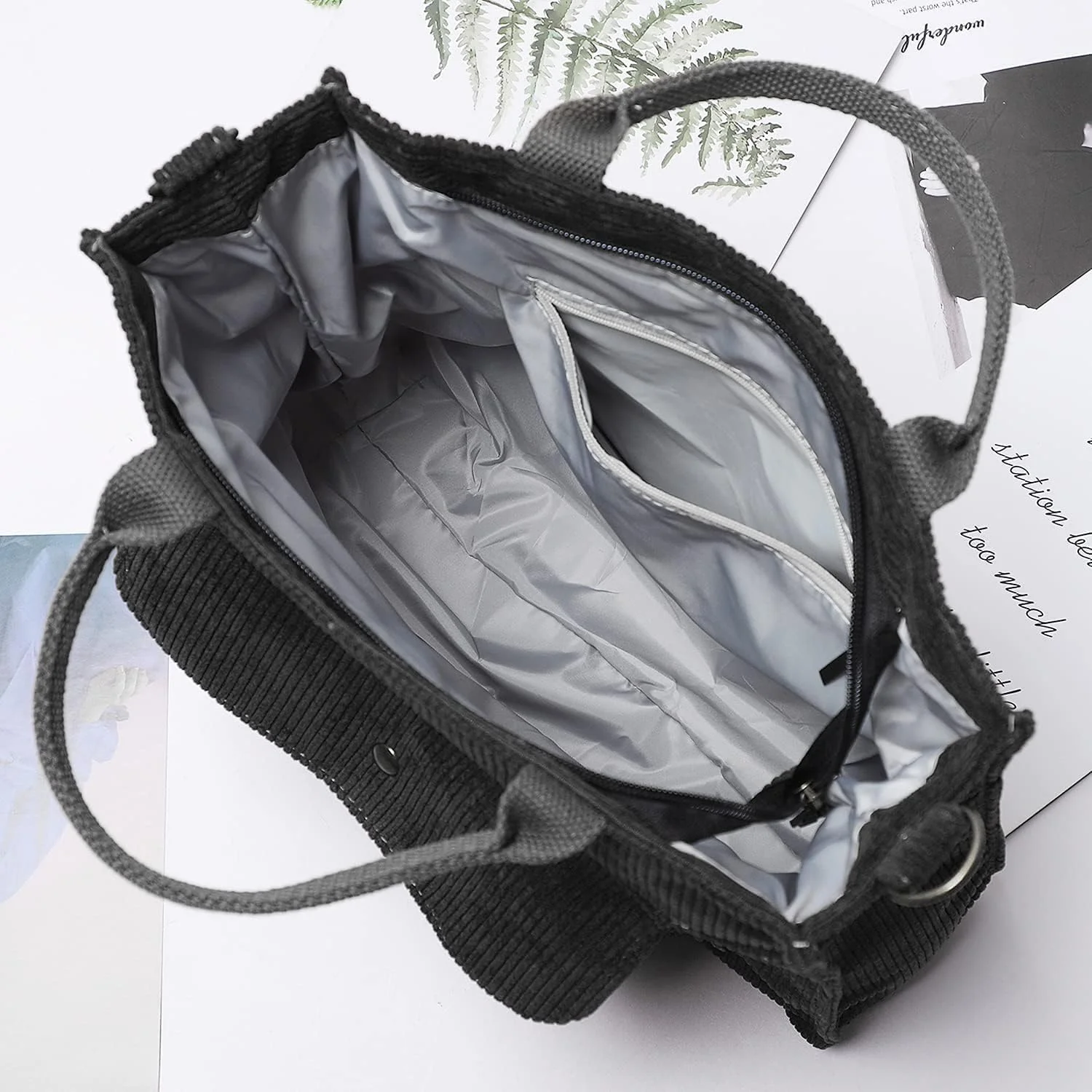 کیف دوشی زنانه آزونه، کیف دستی مخمل کبریتی، کیف دوشی زنانه کوله پشتی غیر رسمی کیف دستی شانه ای با بند قابل تنظیم (مشکی) کیف دوشی زنانه آزونه، کیف دستی مخمل کبریتی، کیف دوشی زنانه کوله پشتی غیر رسمی کیف دستی شانه ای با بند قابل تنظیم (مشکی)