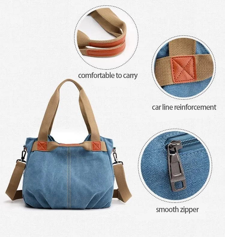 کیف دوشی بزرگ زنانه مدل NP Retro، مناسب پاییز و زمستان، کیف دستی قابل حمل، کیف بزرگ برزنتی، کیف کار، مناسب دانشجویان، کارمندان اداری، لوازم ضروری سفر برای زنان و دختران نوجوان