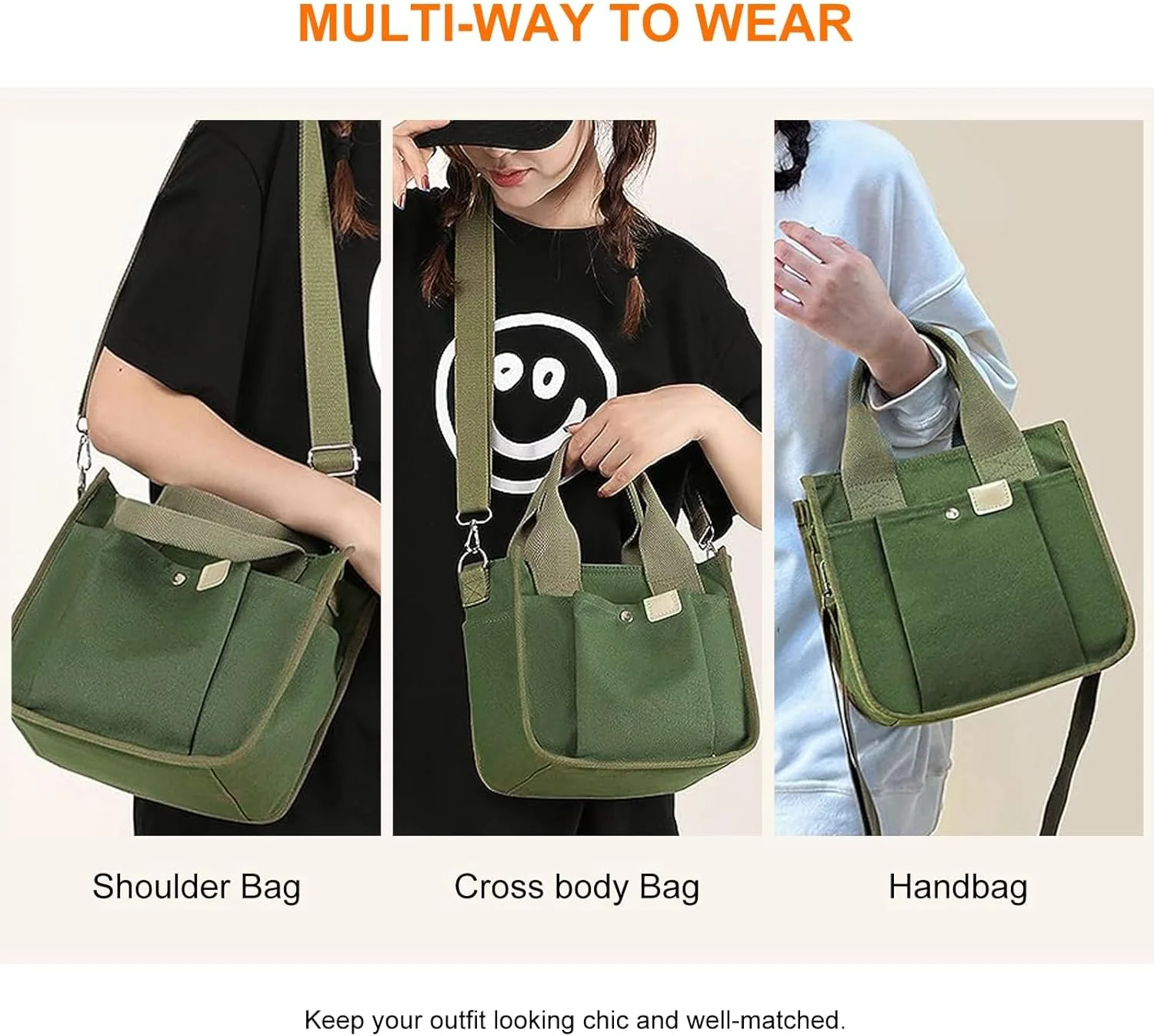 کیف دستی بوم، کیف دستی زنانه دوشی، کیف دستی کوچک، کیف دوشی بوم، کیف شانه ای، کیف دستی با جیب برای زنان