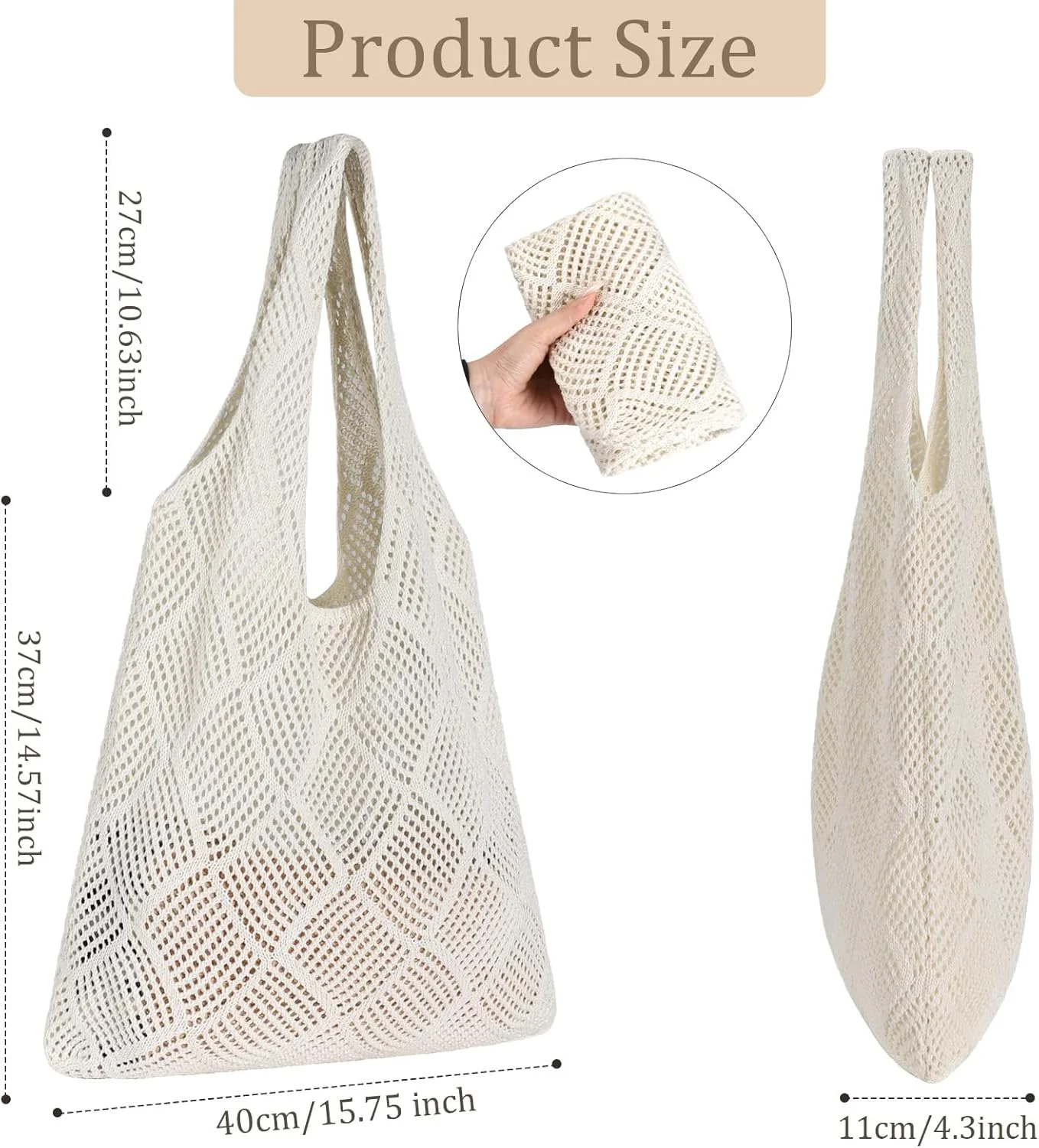 کیف های بافتنی زنانه، کیف دستی ساحلی تابستانی، کیف دستی زیبا، کیف هیپی