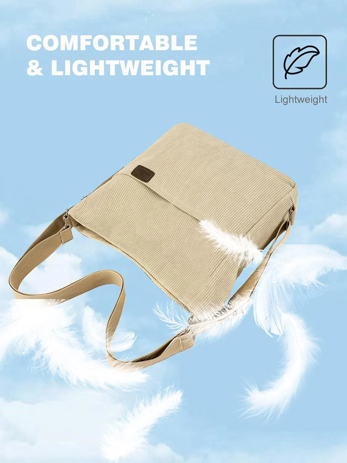 کیف دستی مخملی کبریتی زنانه، کیف کوله پشتی تبدیل‌شونده، کیف دوشی و کیف یک‌طرفه با جیب‌ها و محفظه‌های متعدد