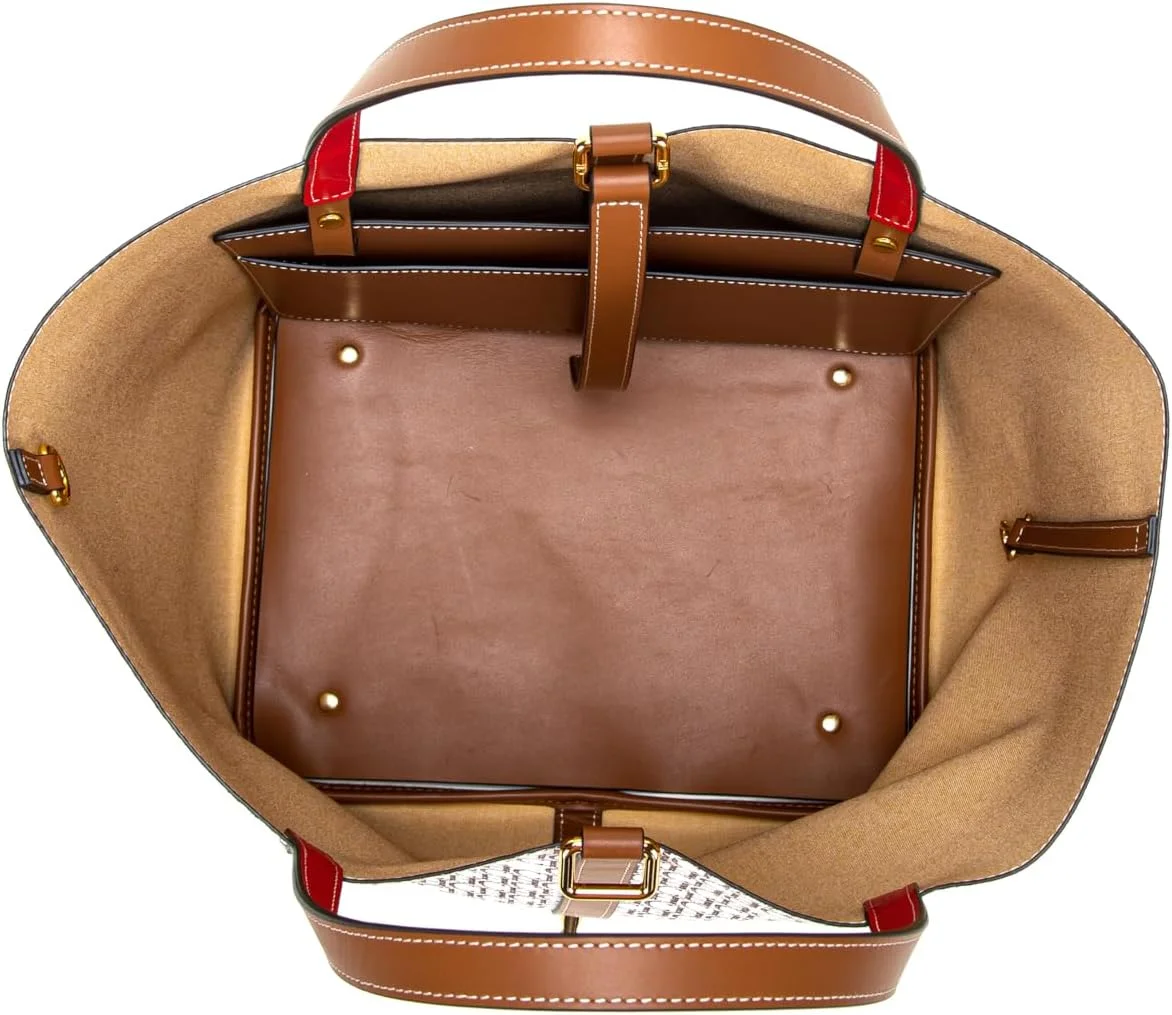 کیف دستی زنانه با حجم بزرگ و چاپ حروف، کیف مسافرتی، کیف شانه ای زنانه، کیف چرمی PU با دسته بالایی برای کار، مسافرت و خرید کیف دستی زنانه با حجم بزرگ و چاپ حروف، کیف مسافرتی، کیف شانه ای زنانه، کیف چرمی PU با دسته بالایی برای کار، مسافرت و خرید