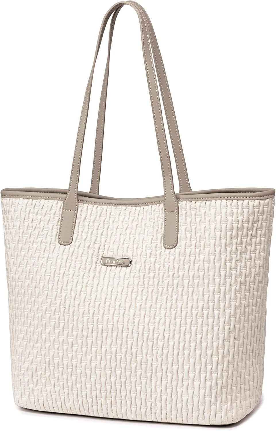 کیف دستی زنانه Chantria مدل Premium، ضد آب، چند منظوره با محفظه‌های متعدد، مناسب استفاده روزمره، اداری، دانشگاه، CB00801