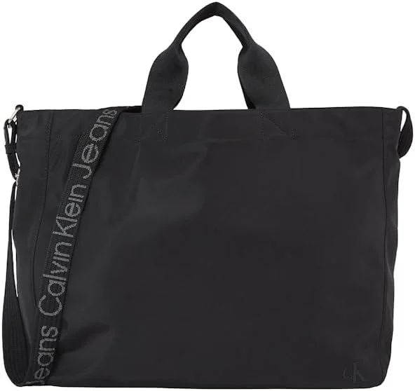 کیف دستی زنانه کلوین کلاین جینز مدل ULTRALIGHT SLIM TOTE، مشکی، وسترن