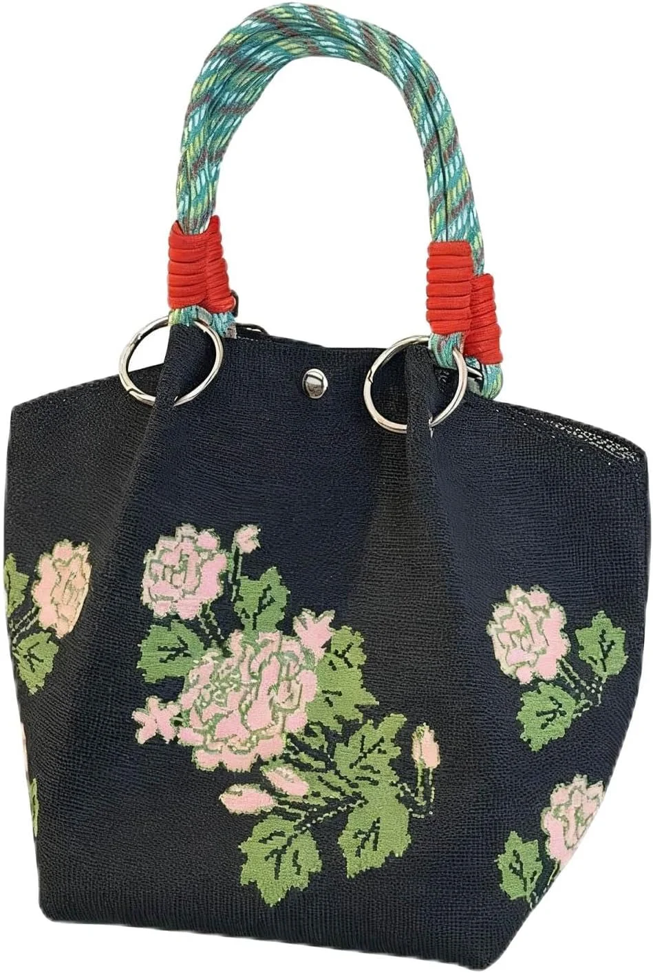 کیف بافتنی زنانه، کیف خرید قابل استفاده مجدد، کیف دستی کوچک فانتزی و زیبا، کیف مچی بافتنی روزمره