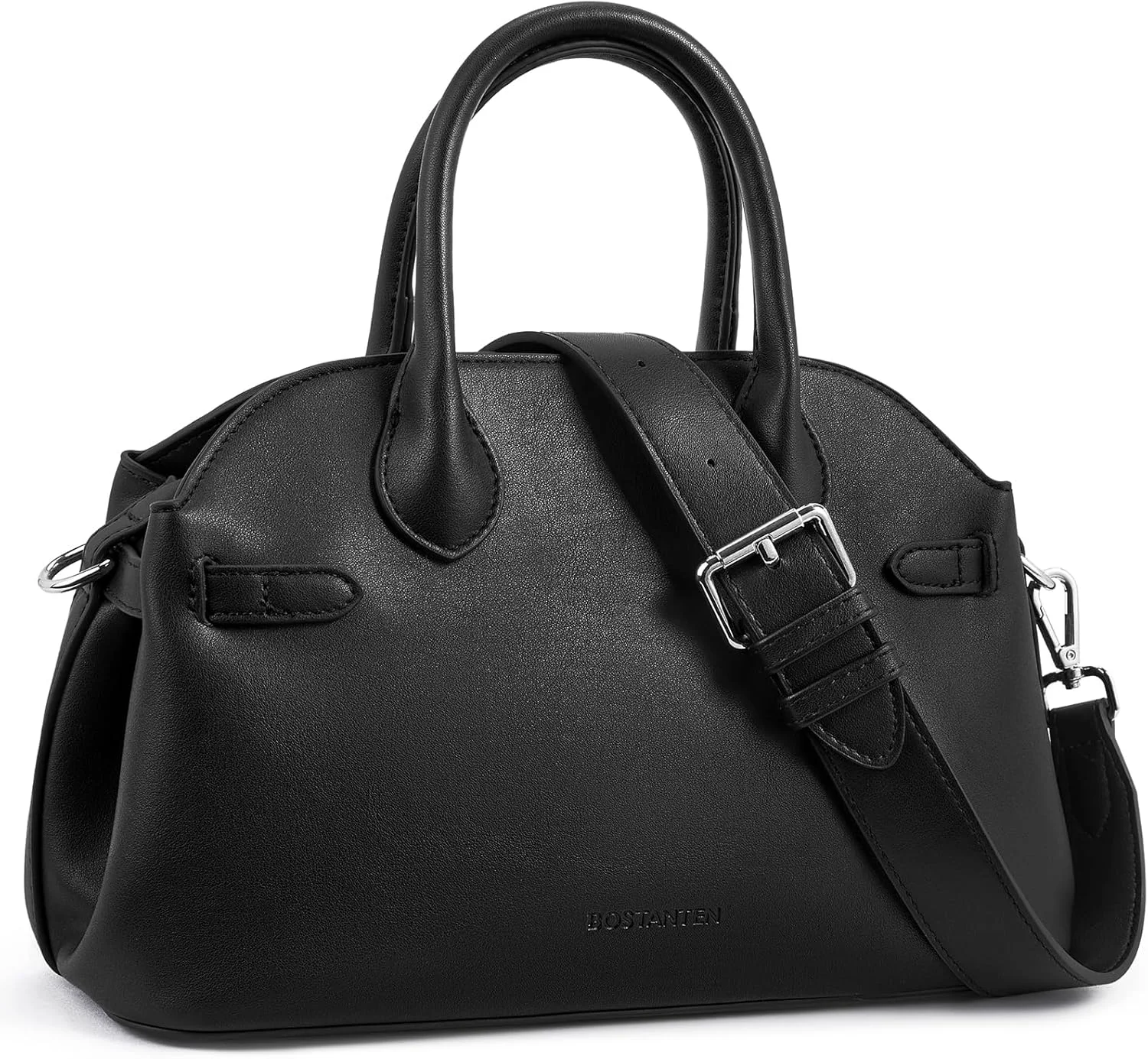 کیف دستی جیر زنانه BOSTANTEN، کیف بزرگ دستی با دسته بالایی، کیف کراس بادی با بند قابل تنظیم و آهنربایی