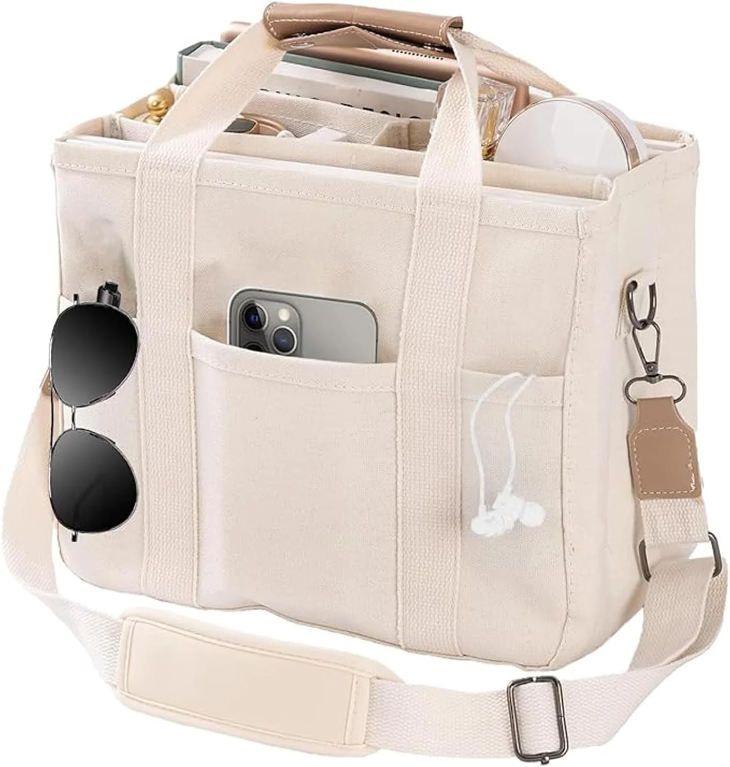 کیف دستی بوم چند جیبی، کیف بزرگ کراس بادی، کیف دستی و کیف شانه ای زنانه، کیف مسنجر برای کار، مسافرت روزانه و آخر هفته