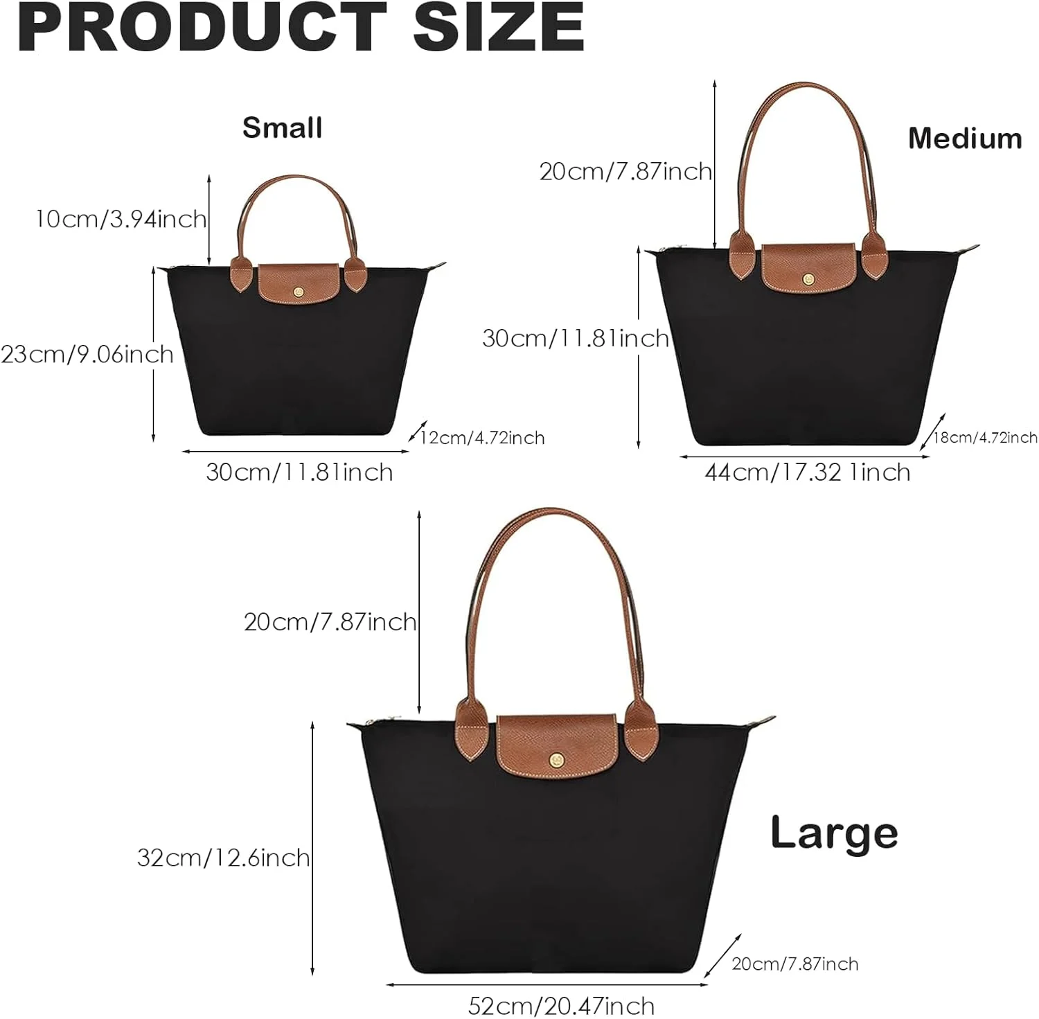 کیف دستی زنانه، کیف شانه ای نایلونی ضد آب شیک، کیف دستی تاشو زیپ دار نایلونی با دسته بالایی، کیف مسافرتی تاشو ساحلی برای کار، خرید، مسافرت کیف دستی زنانه، کیف شانه ای نایلونی ضد آب شیک، کیف دستی تاشو زیپ دار نایلونی با دسته بالایی، کیف مسافرتی تاشو ساحلی برای کار، خرید، مسافرت