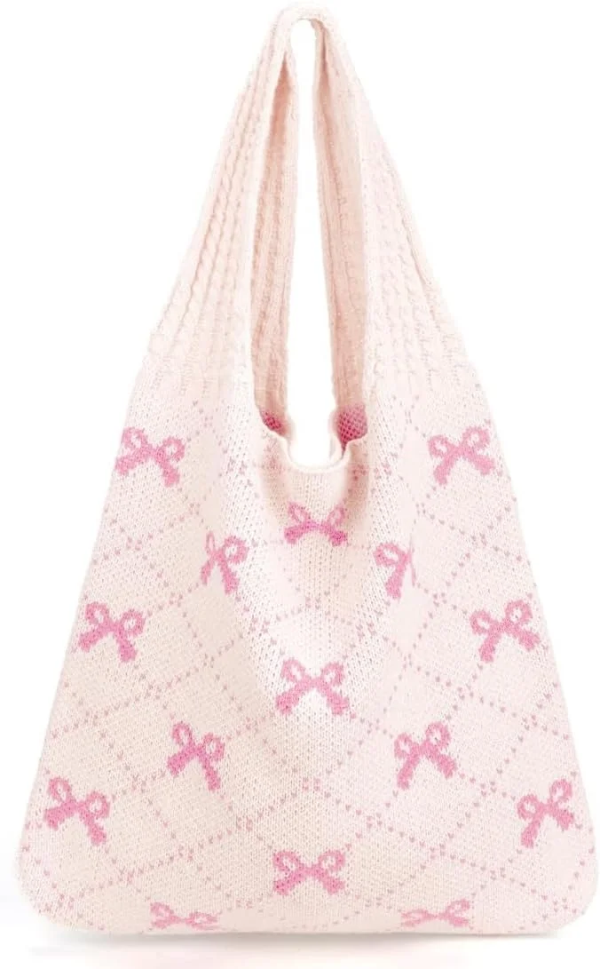 کیف بافتنی، کیف ساحلی، کیف دستی زنانه تابستانی، کیف بافتنی زیبا، کیف دوشی تبدیل‌شونده، کیف دستی 3 در 1، برای استفاده روزمره و مسافرت