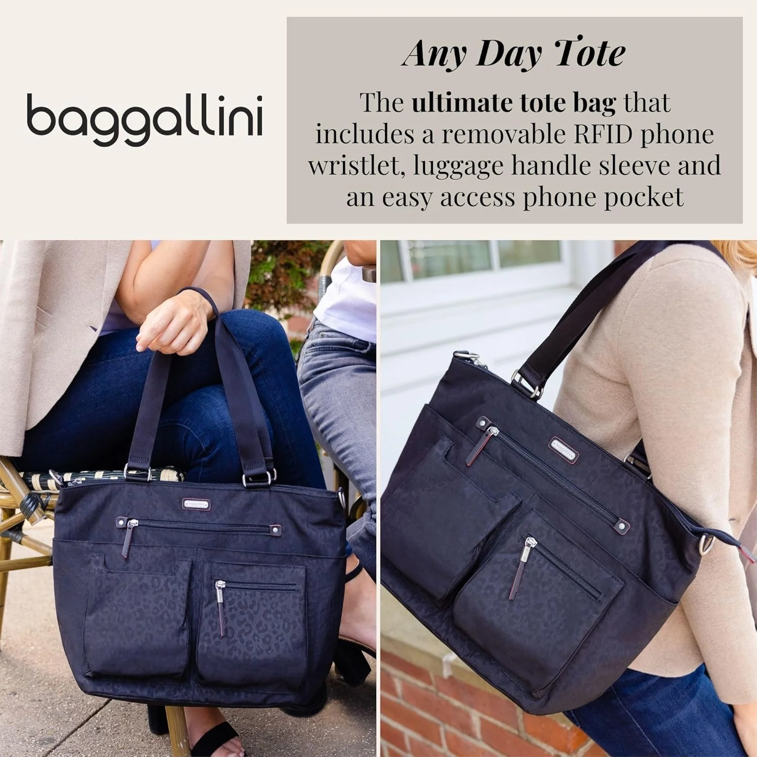 کیف دستی بزرگ باگالینی مدل Any Day به همراه کیف مچی موبایل RFID کیف دستی بزرگ باگالینی مدل Any Day به همراه کیف مچی موبایل RFID