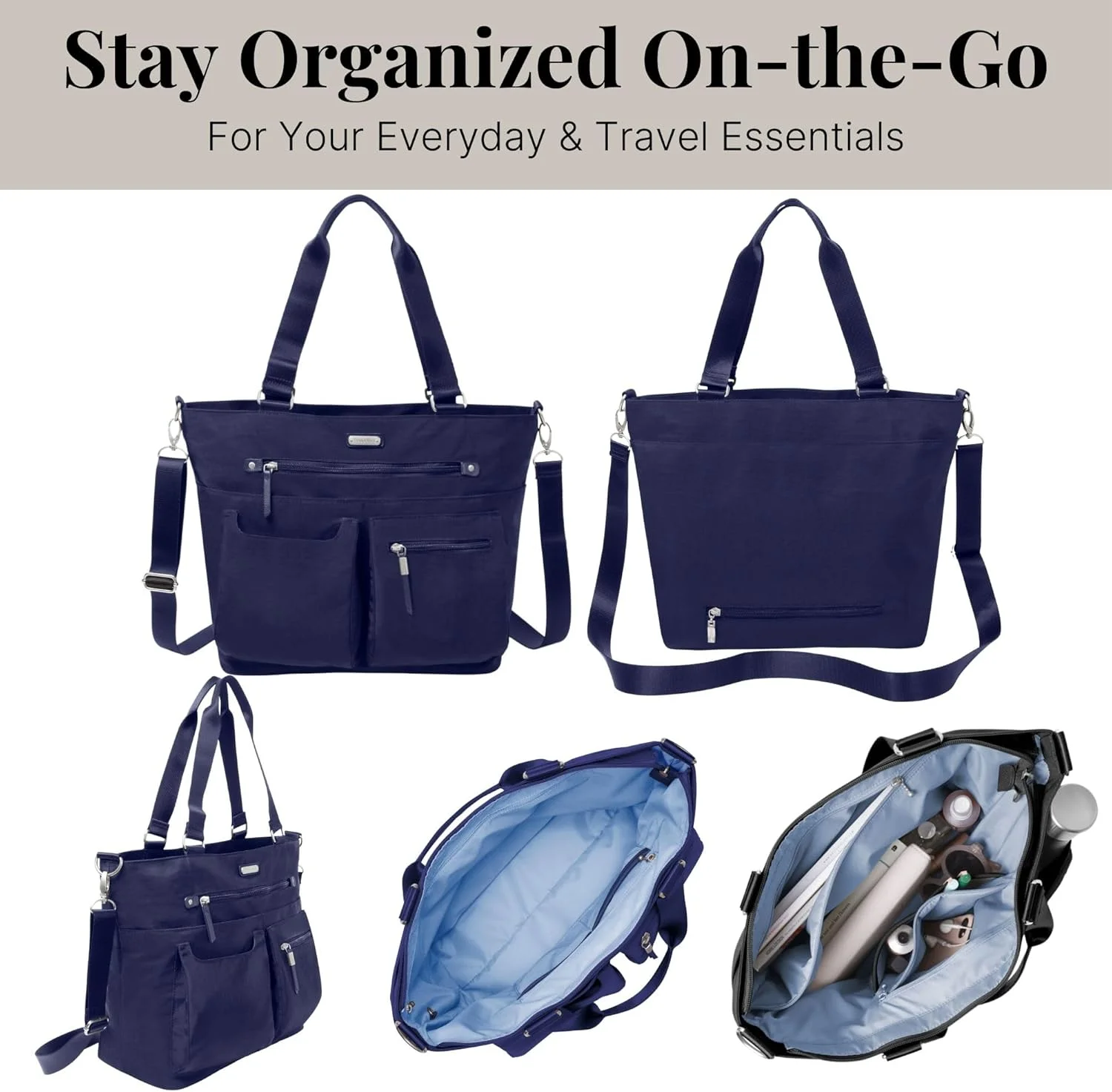 کیف دستی بزرگ باگالینی مدل Any Day به همراه کیف مچی موبایل RFID کیف دستی بزرگ باگالینی مدل Any Day به همراه کیف مچی موبایل RFID