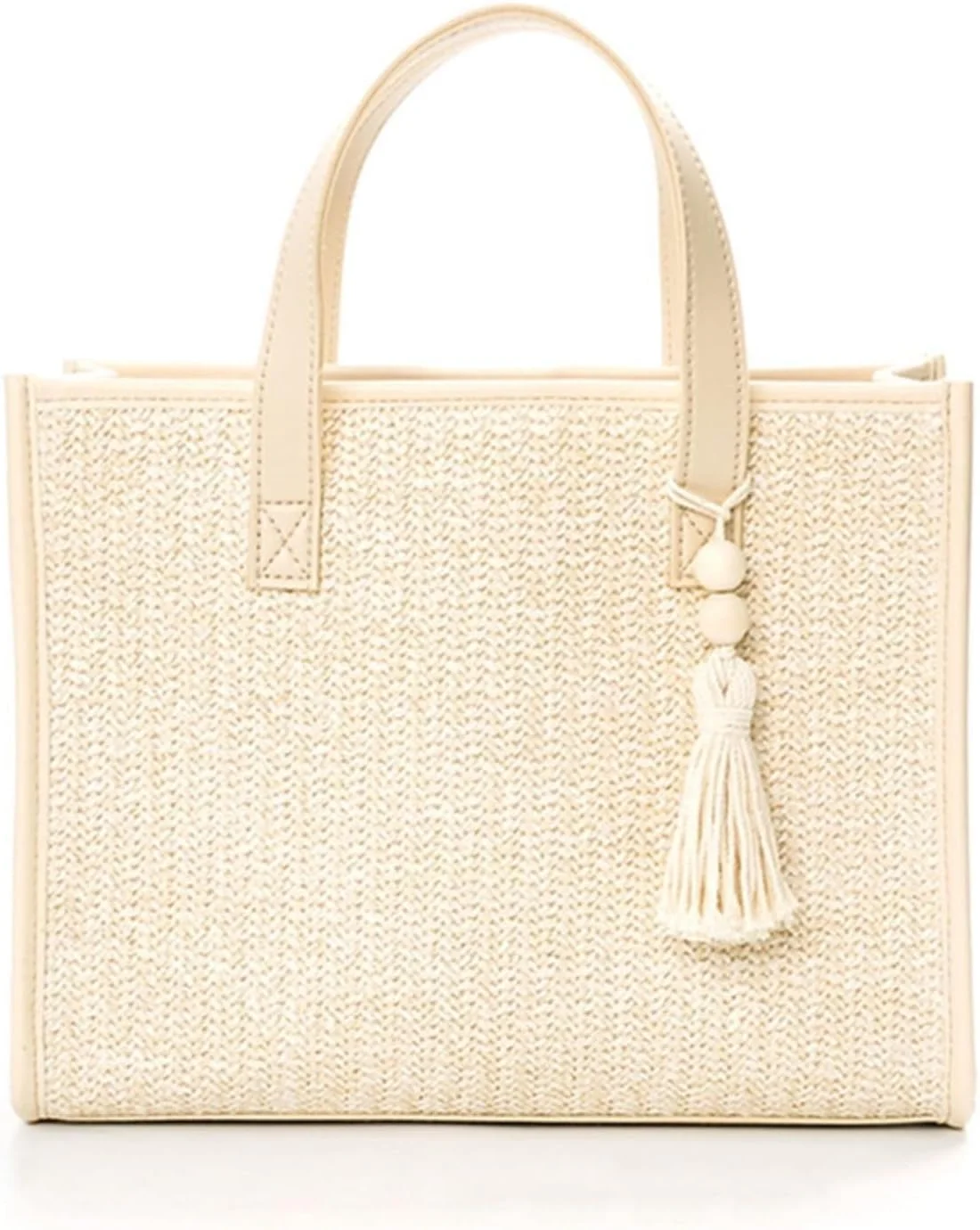 کیف دستی بوم زنانه شیک، کیف دستی بافته شده برای زنان با منگوله های سفید، کیف شانه ای بوم زنانه، برای مدرسه، مسافرت و کار، کیف دستی بوهو هدیه برای زنان، کیف ساحلی